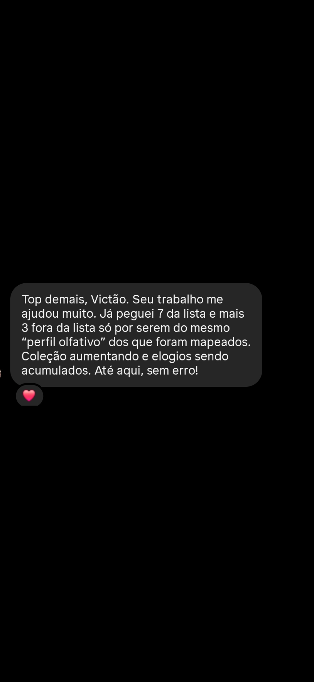 Depoimento de cliente