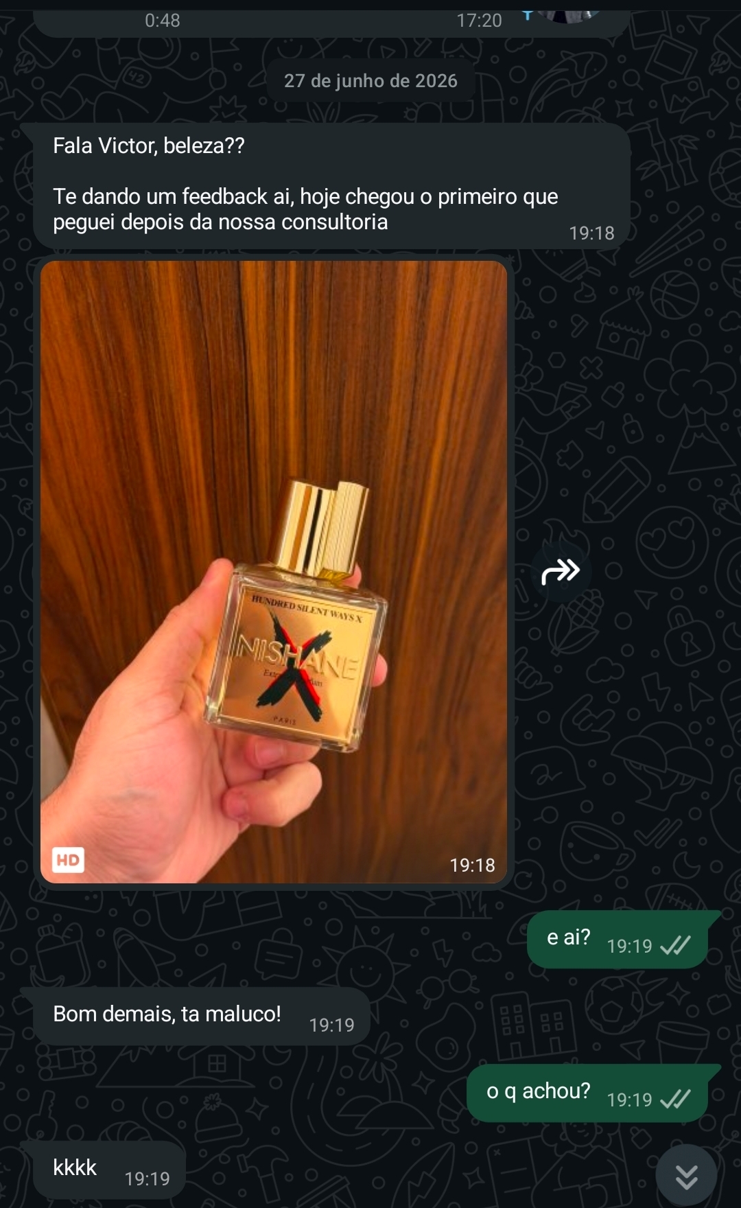 Depoimento de cliente
